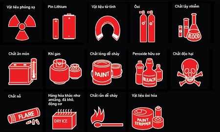 Các Sản Phẩm Không Nhận Ship Tại Vietcargo