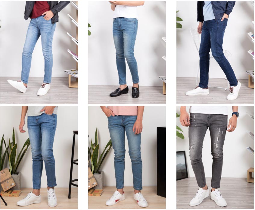 cách chọn size quần jean nam