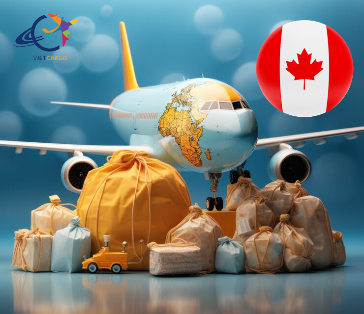 Gửi hàng đi canada bằng đường hàng không