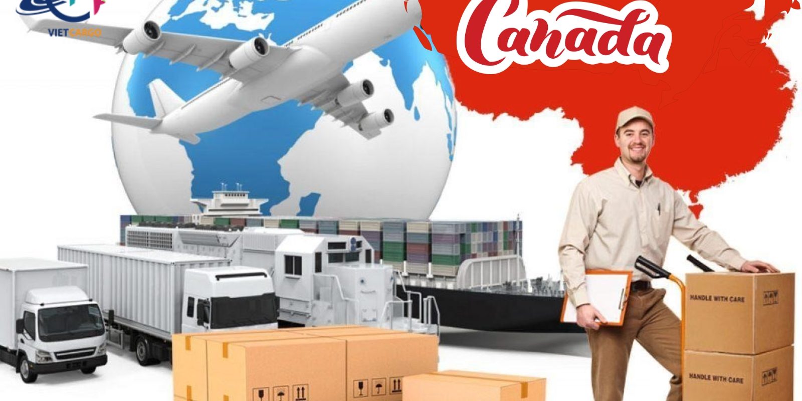 Gửi hàng đi canada với giá cạnh tranh