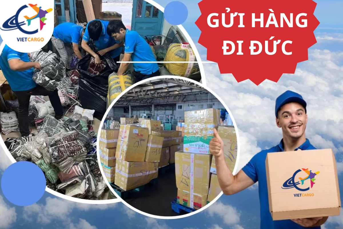 Chuẩn bih hàng hóa gửi đi Đức