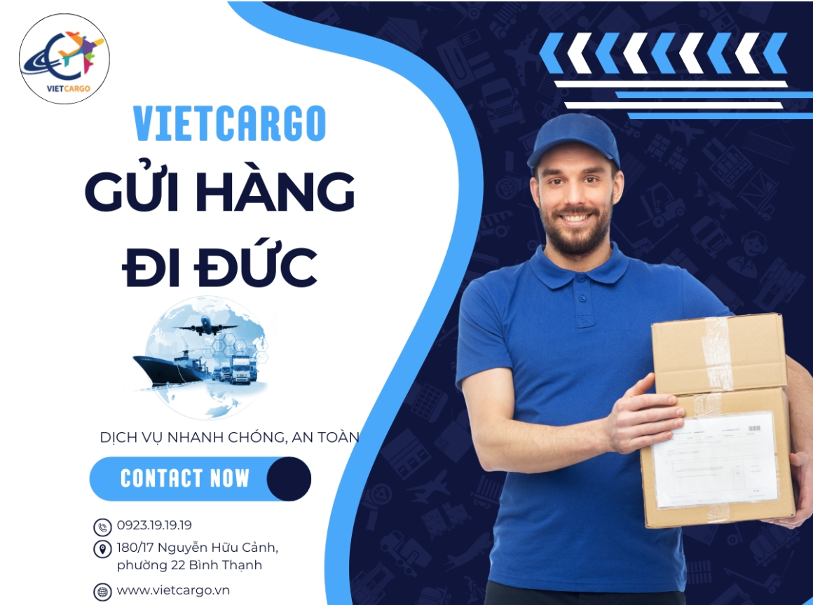 Giá gửi hàng đi Đức tphcm Giá gửi hàng đi Đức tphcm