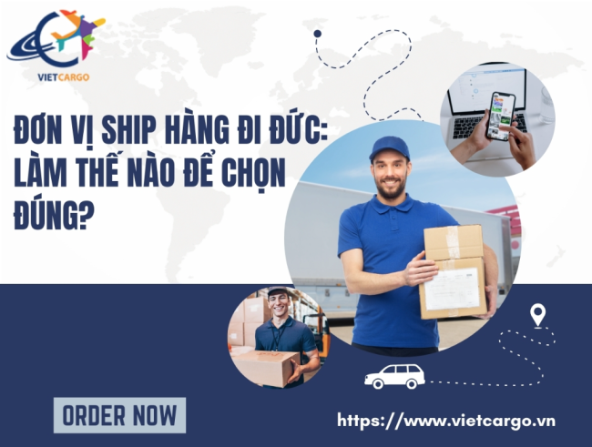 đơn vị ship hàng đi Đức