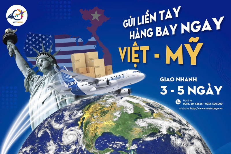 Chuyển phát nhanh đi Mỹ giá rẻ