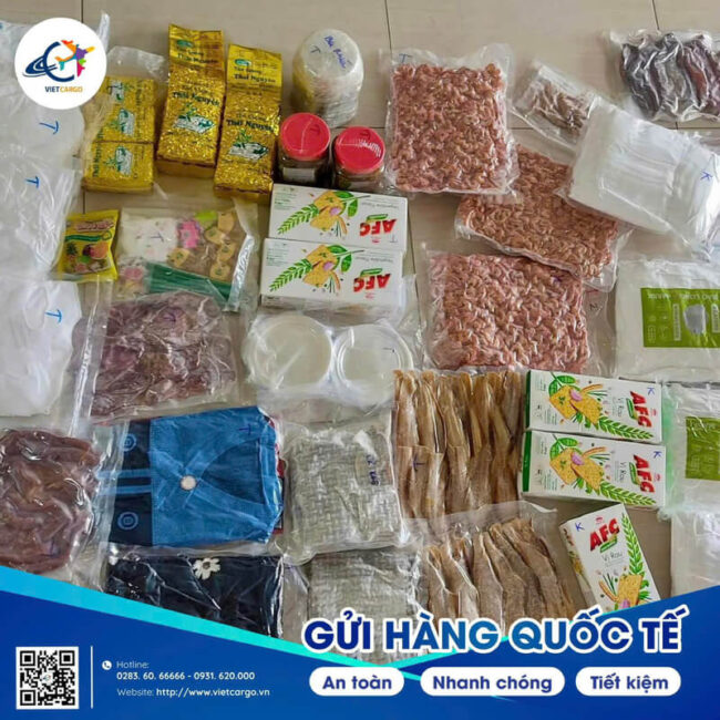 Gửi thực phẩm đi Đài Loan