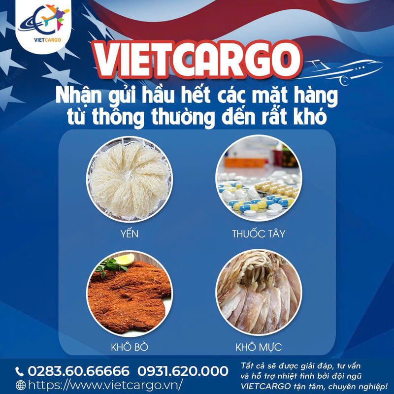Gửi thực phẩm đi Đài Loan