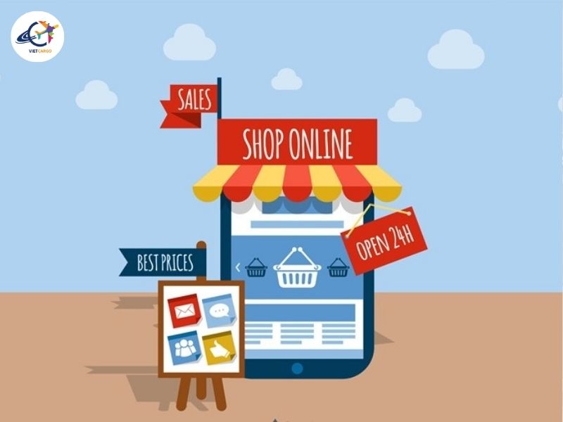 Bán hàng online sang Mỹ
