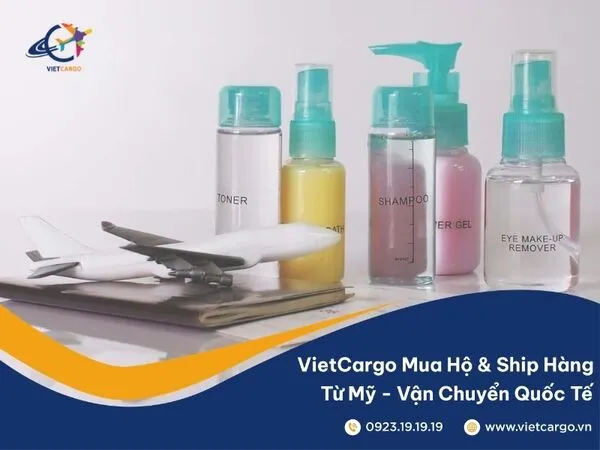 Gửi chất lỏng đi Mỹ