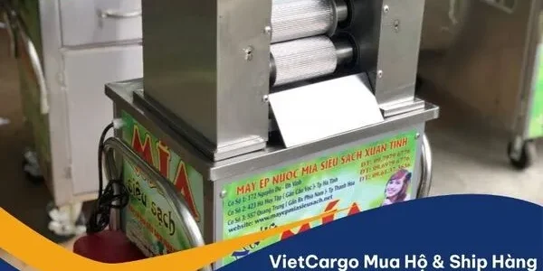 Gửi máy ép mía đi Mỹ