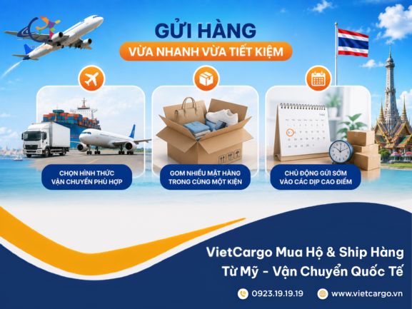 Gửi hàng cho người thân ở Thái Lan như thế nào? Hướng dẫn từ chuẩn bị đến giao tận nơi 3 Gửi hàng đi Thái Lan cho người thân vừa nhanh vừa tiết kiệm