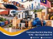 Nên gửi máy móc đi Malaysia bằng đường nào?